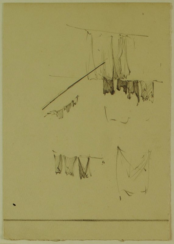 1934 ca. -Piazza Francese (studio dei panni stesi)